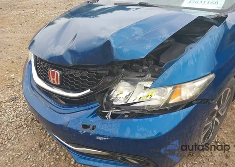 2013 Honda Civic Ex-L z USA, uszkodzony, nr VIN 2HGFB2F98DH503851